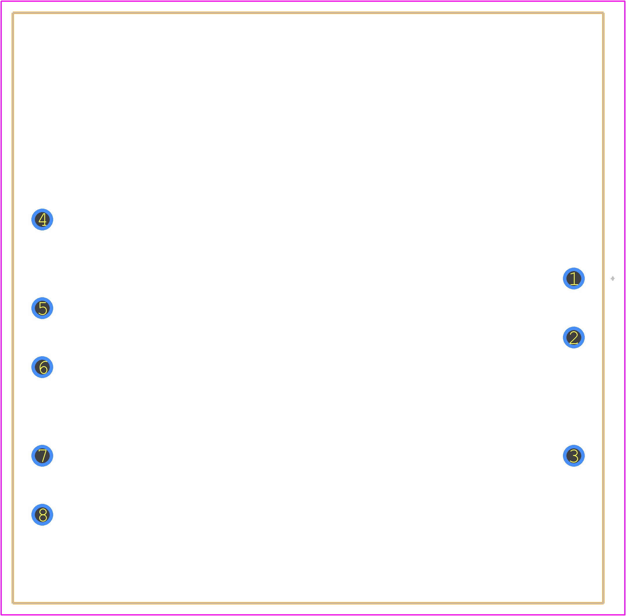 TEN 60-2412 - Traco Power PCB footprint - Other - Other - TEN 60-2412-1