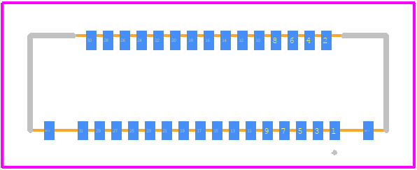 FH72-31S-0.3SHW - Hirose PCB footprint - Other - Other - FH72-31S-0.3SHW-2