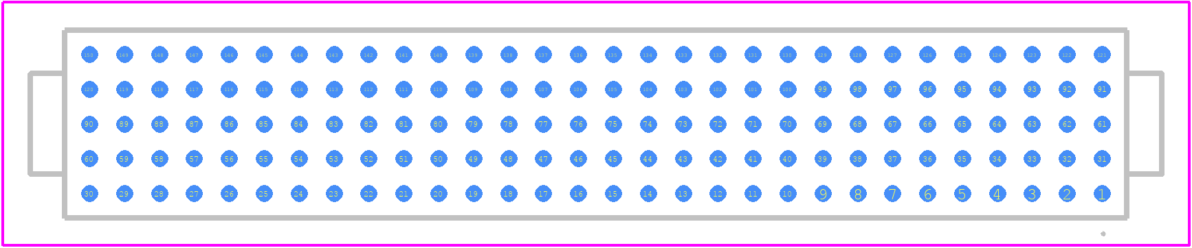 YFS-30-03-E-05-SB - SAMTEC PCB footprint - Other - Other - YFS-30-03-E-05-SB-2