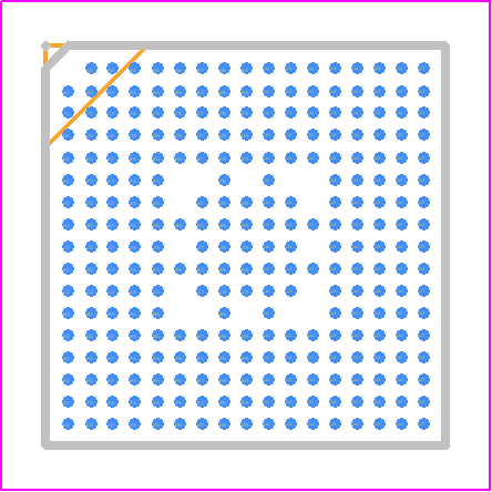 MCIMX6Y1CVK05AA - NXP PCB footprint - BGA - BGA - 9X9 mm BGA