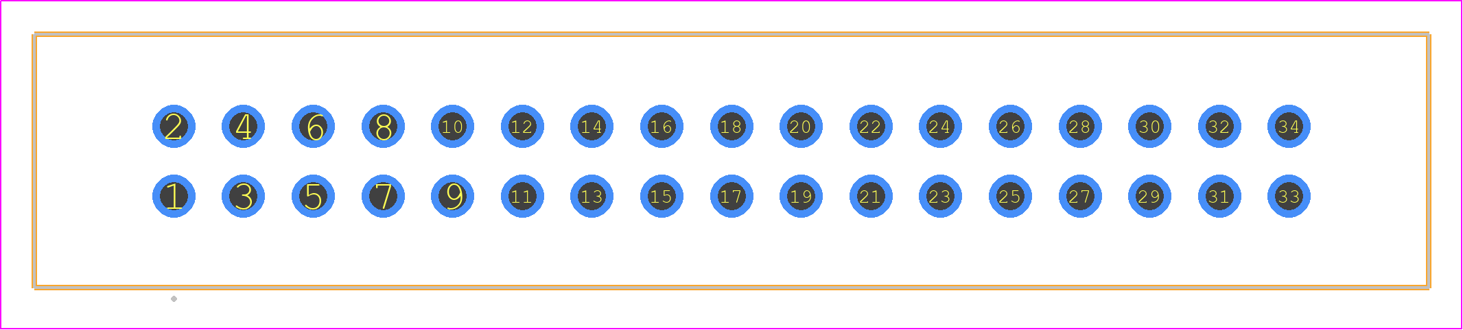 TST-117-01-G-D - SAMTEC PCB footprint - Other - Other - TST-117-XX-Y-D