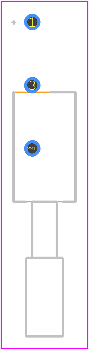 AB11BV - NKK Switches PCB footprint - Other - Other - AB11BV-1