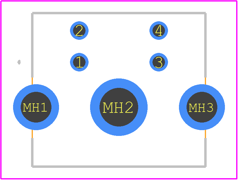 MDC-4-03 - HEXIN PCB footprint - Other - Other - MDC-4-03-1