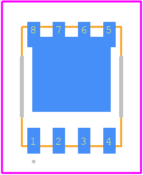 FDMS86103L - onsemi PCB footprint - Other - Other - PQFN8 5X6,  1.27P CASE 483AE ISSUE C
