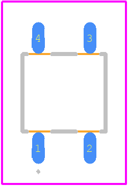 CPC1018N - LITTELFUSE PCB footprint - Other - Other - 4-Pin SOP 