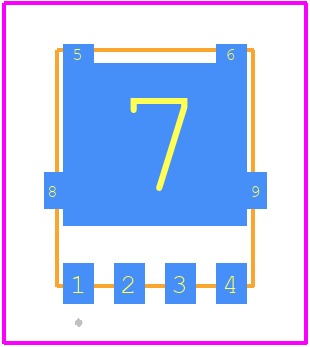 NVMFS024N06CT1G - onsemi PCB footprint - Other - Other - DFN5 5x6, 1.27P (SO−8FL)_.2021