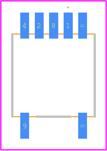 A6KS-164RF - OMRON Electronics PCB footprint - Other - Other - A6KS-164RF-1