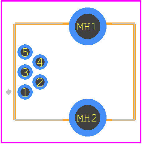 2172034-1 - TE Connectivity PCB footprint - Other - Other - 2172034-1-2