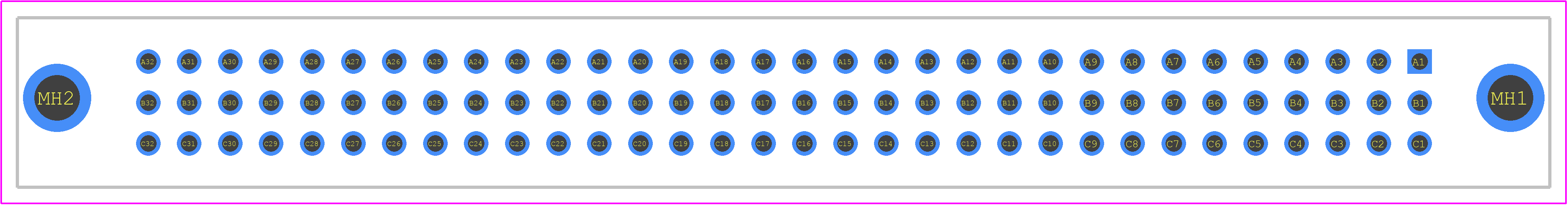 09032965825 - HARTING PCB footprint - Other - Other - 09032965825-1