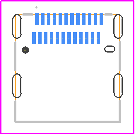 DX07S024JAAR1100 - JAE PCB footprint - Other - Other - DX07S024JAAR1100