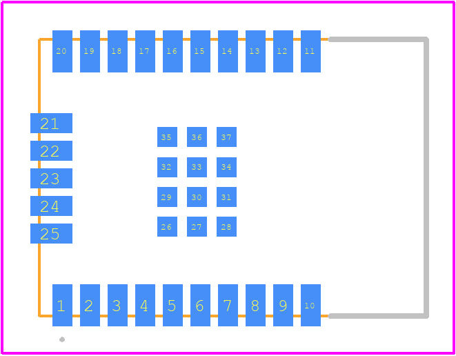 LILY-W131-00B - u-blox PCB footprint - Other - Other - LILY-W131-00B-3