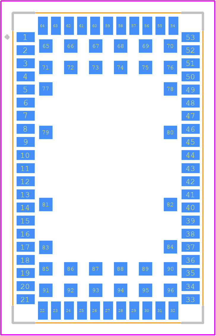 SARA-N310 - u-blox PCB footprint - Other - Other - SARA-N310-1