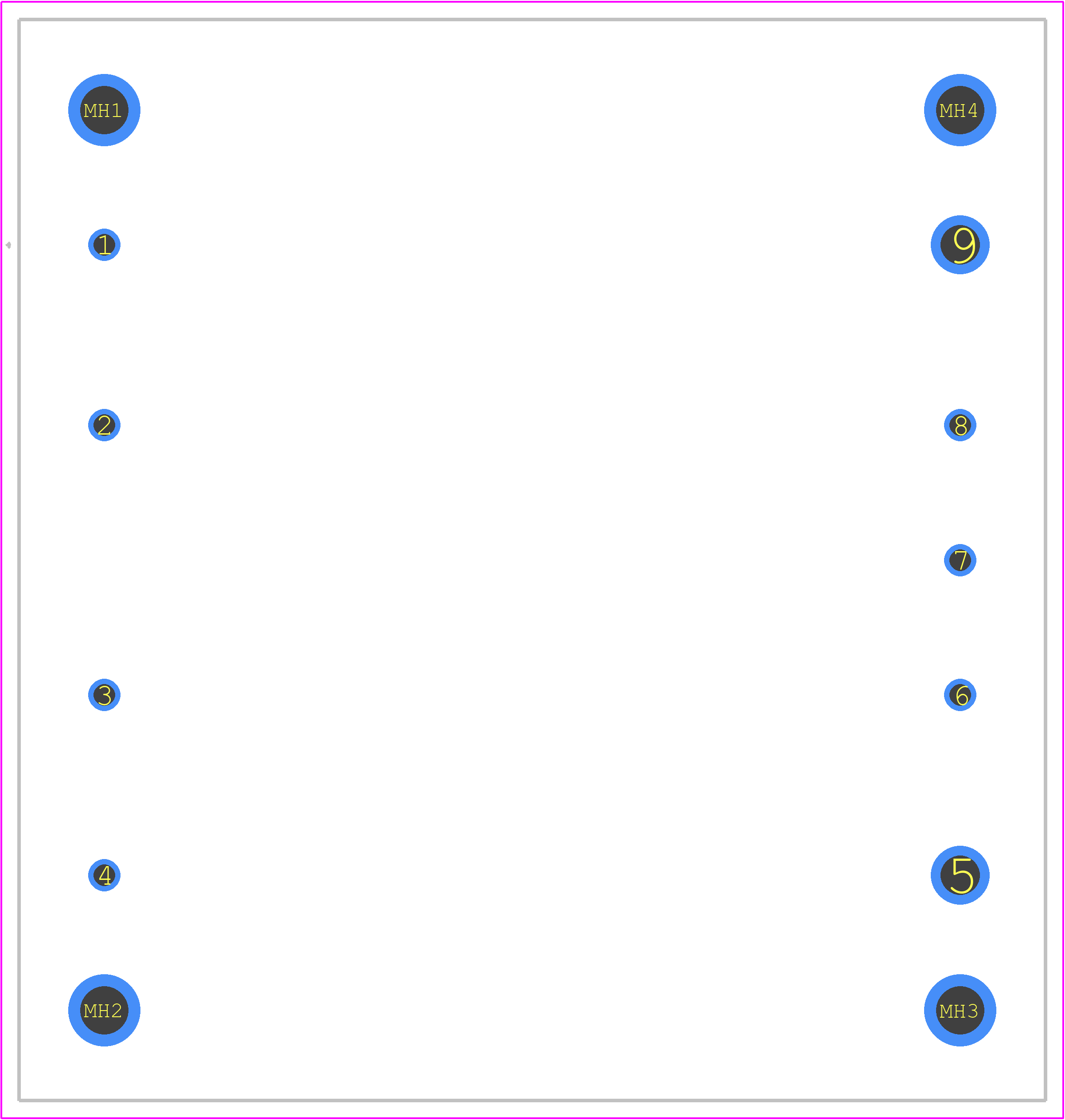 CHB50-12S25 - Cincon PCB footprint - Other - Other - CHB50-12S25-1