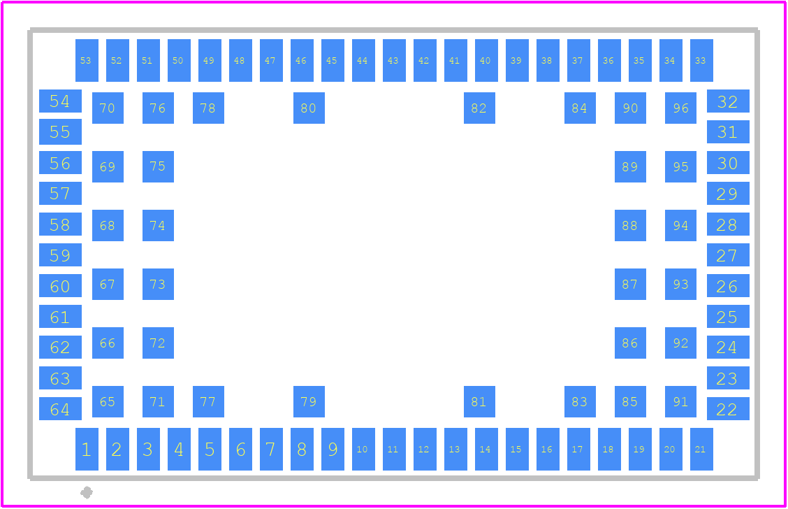 SARA-R422M8S-00B - u-blox PCB footprint - Other - Other - SARA-R422M8S-00B-1