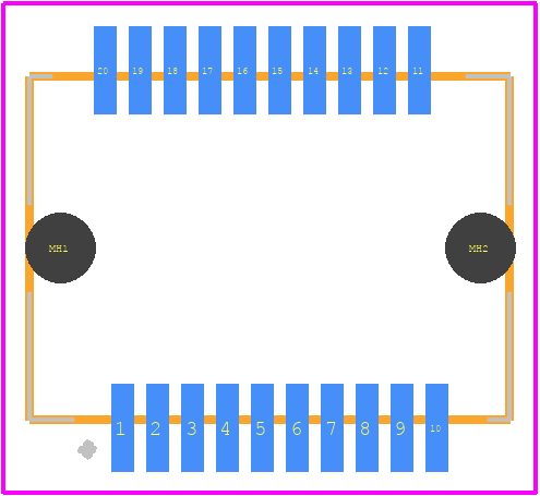 2170088-2 - TE Connectivity PCB footprint - Other - Other - 2170088-2-1