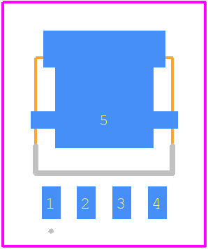 NSS1C301CTWG - onsemi PCB footprint - Other - Other - LFPAK4 4.90x4.15x1.15MM, 1.27P CASE 760AB ISSUE D