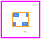 TAV1-551+ - Mini-Circuits PCB footprint - Other - Other - TE2769_2023