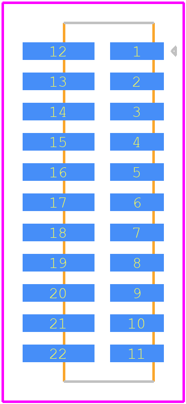 780471173 - Molex PCB footprint - Other - Other - 780471173-1