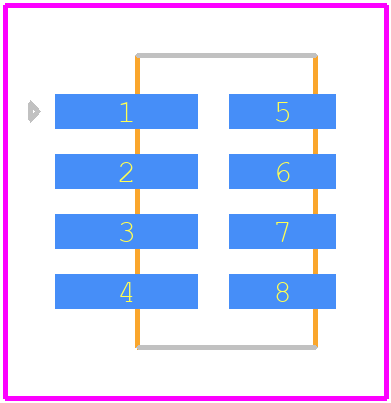 874370463 - Molex PCB footprint - Other - Other - 874370463-2