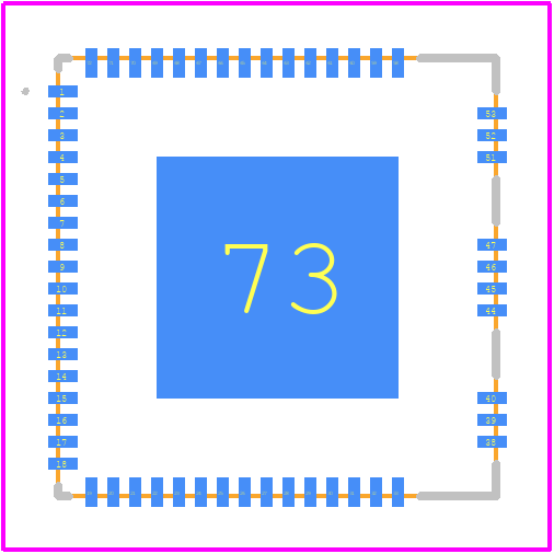 STSPIN32F0251Q - STMicroelectronics PCB footprint - Other - Other - QFN 10x10 72L
