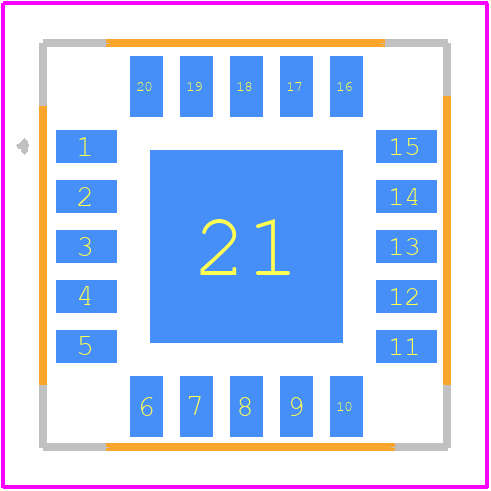 SCD41-D-R2 - Sensirion PCB footprint - Other - Other - SCD41-D-R2-1