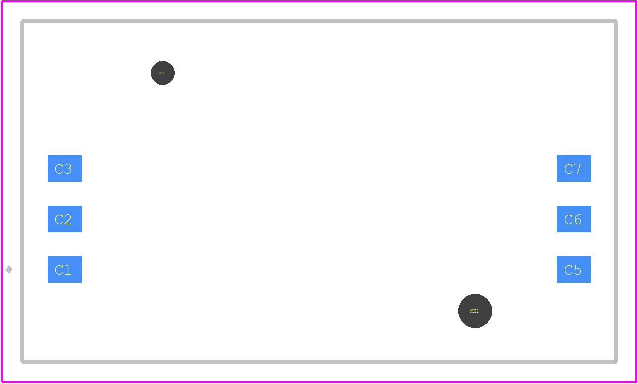 C70710M0060492 - Amphenol PCB footprint - Other - Other - C70710M0060492-1