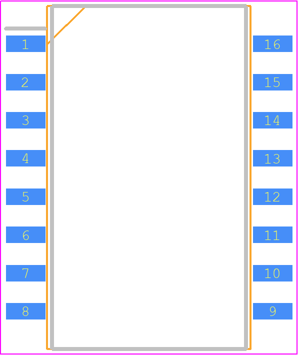 TRA1553STL-DLP - SITAL TECHNOLOGY PCB footprint - Small Outline Packages - Small Outline Packages - 13.2 x 17.15 x 4.7
