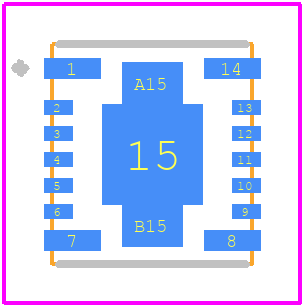 TPSM5601R5HRDAR - Texas Instruments PCB footprint - Other - Other - RDA0015A_2021