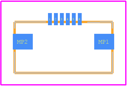 0545480633 - Molex PCB footprint - Other - Other - 0545480633-2