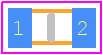 C0603X7R500-104KNP - Venkel PCB footprint - Capacitor Chip Non-polarised - Capacitor Chip Non-polarised - C0603X7