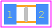 C0603X5R6R3-476MNE - Venkel PCB footprint - Capacitor Chip Non-polarised - Capacitor Chip Non-polarised - C0603X5R H=1.3