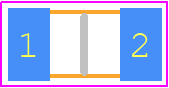 C1206X7R500-103KNE - Venkel PCB footprint - Capacitor Chip Non-polarised - Capacitor Chip Non-polarised - C1206X7R  H=1.778