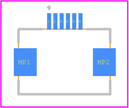 1775333-6 - TE Connectivity PCB footprint - Other - Other - 1775333-6-1