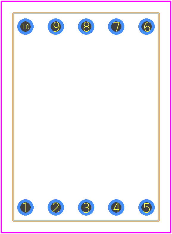 TDSG5150-N - Vishay PCB footprint - Other - Other - TDSG5150-N-2