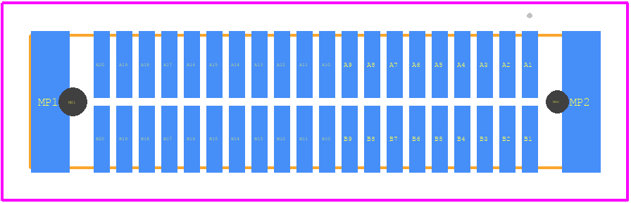294029 - TE Connectivity PCB footprint - Other - Other - 294029-1