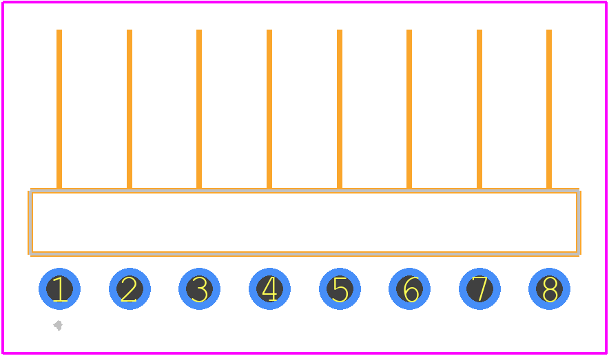 5-103765-8 - TE Connectivity PCB footprint - Other - Other - 5-103765-8-1