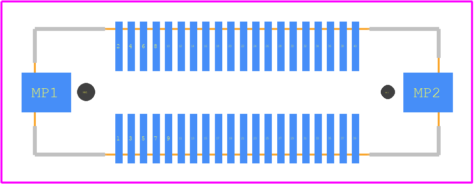 0529010474 - Molex PCB footprint - Other - Other - 0529010474