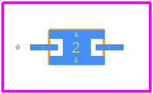 BFCG-1952+ - Mini-Circuits PCB footprint - Other - Other - CASE STYLE: GE0805C-13