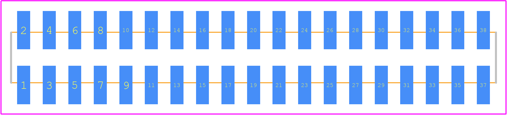 15-45-3138 - Molex PCB footprint - Other - Other - 15-45-3138-1