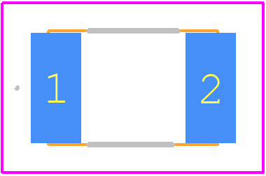 1N5554US - Microchip PCB footprint - Other - Other - B, SQ-MELF_2025