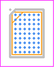 ISL91211B-BGA - Renesas Electronics PCB footprint - BGA - BGA - ISL91211B-BGA
