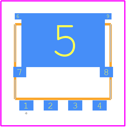 SQJQ144AE - Vishay PCB footprint - Other - Other - PowerPAK® 8 x 8L Single