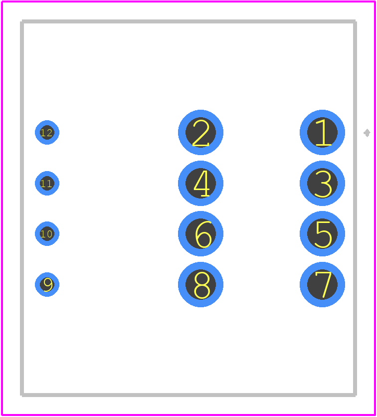 HXS20-NP - LEM PCB footprint - Other - Other - HXS20-NP-2