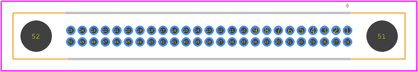 A221Y50V16 - Nicomatic PCB footprint - Other - Other - A221Y50V16-1