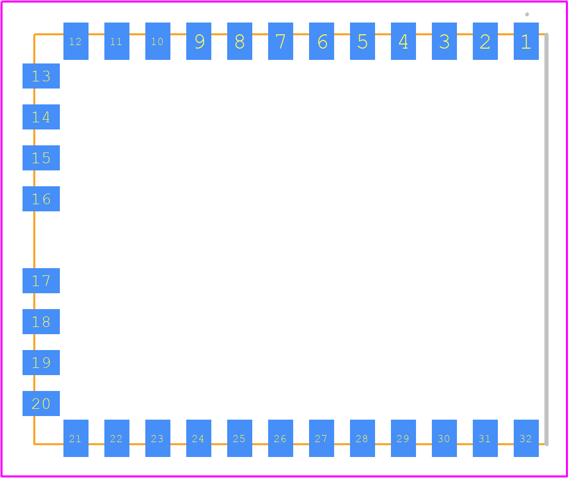 iM282A - IMST PCB footprint - Other - Other - iM282A-1