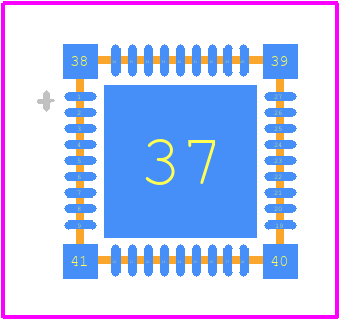 dsPIC33CK256MP203-I/M5 - Microchip PCB footprint - Other - Other - dsPIC33CK256MP203-I/M5-3