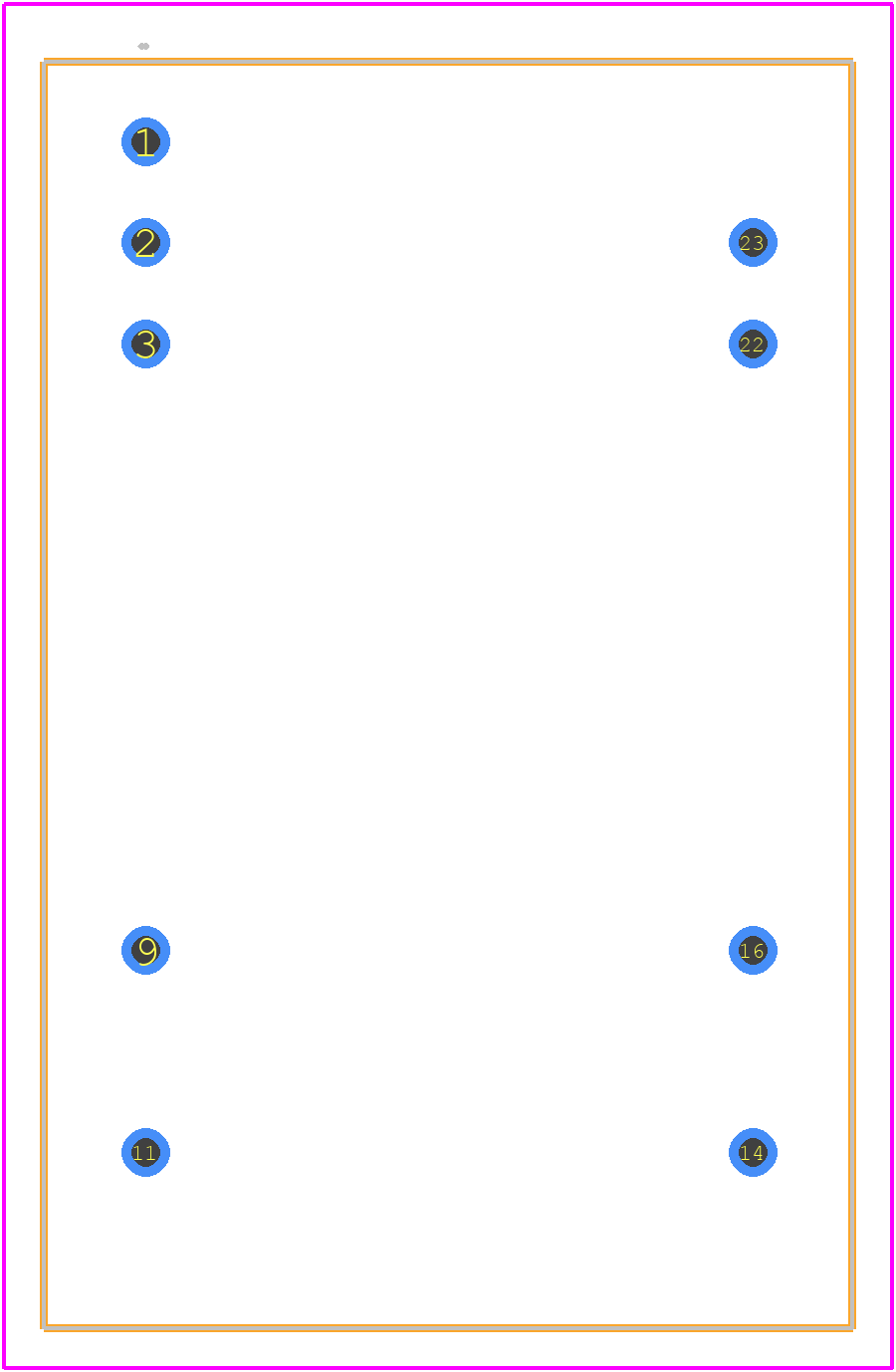 THD 15-2411N - Traco Power PCB footprint - Other - Other - THD 15-2411N-1