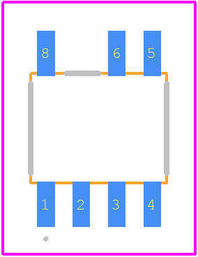 MP023GS-P - Monolithic Power Systems (MPS) PCB footprint - Other - Other - MP023GS-P-1