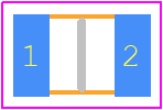 0805HP-11NXGRC - COILCRAFT PCB footprint - Inductors Chip - Inductors Chip - 0805HP