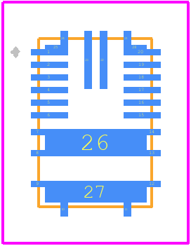 MPM3650CGQW-P - Monolithic Power Systems (MPS) PCB footprint - Other - Other - QFN-24_(4mmx6mmx1.6mm)